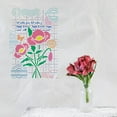thumbnail image 3 of 6 plantillas de flores de 11,7 x 8,3 pulgadas, de plástico, para dibujar y pintar pájaros, con estampado de flores, mariposas y pájaros cantores., 3 of 6