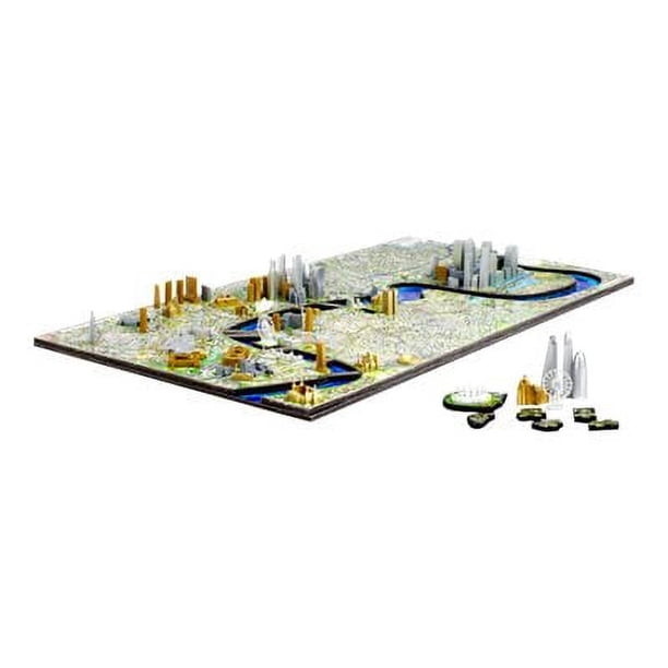 4D Cityscape London Puzzle for Child Spatial Skill Development