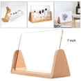 thumbnail image 3 of kurtrusly Photo Frame Picture Frames Wooden Base Clear Acrylic Cover Home Decor 7inch, 3 of 8