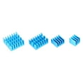 thumbnail image 1 of Disipador de calor de aluminio azul de 20 piezas para CPU con adhesivo para Raspberry Pi 2/3/4 3b 4B, 1 of 7
