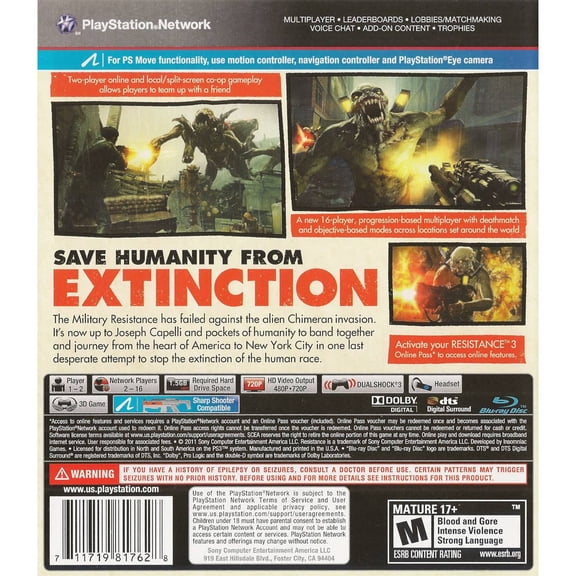 Pre-Owned Resistance 3