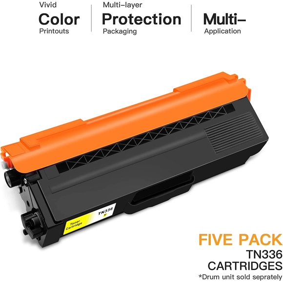 E-Z Ink compatible Toner cartridge Replacement for Brother TN336 TN-336 TN331 compatible with HL-L8350cDW MFc-L8850cDW MFc-L8600cDW HL-L8350cDWT HL-L