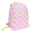 thumbnail image 6 of CRCKT 17-inch Kids Polyester Backpack - Peach Fuzz, Pink and Yellow Checker, 6 of 9