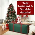 thumbnail image 4 of Christmas Wrapping Paper Storage Containers with Reinforced Handles, Wrapping Paper Organizer Storage, Space-Saving Gift Wrapping Organizer Storage for Holiday Supplies & Accessories, 4 of 4