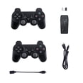 thumbnail image 1 of Consola de videojuegos con gamepads inalámbricos de 2,4 Ghz, reproductor de juegos de TV portátil, entretenimiento en el hogar, M8 / 64G Eigraketly EL004601-02B, 1 of 2