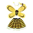 thumbnail image 4 of Disfraz de Bumble para niños, conjunto de cosplay para fiesta temática de disfraces, festival para niños Estilo C, 4 of 8