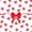 White Red, variant on Erosebridal Red Bowknot Twin Quilt Set for Boys Girls, Cute Bow-tie Twin Coverlet Set, 2pcs