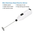 thumbnail image 3 of Uxcell Mini Electric Tumbler Stirrer Mixer, Mini Handheld Operated Stirring White, 2pack, 3 of 6