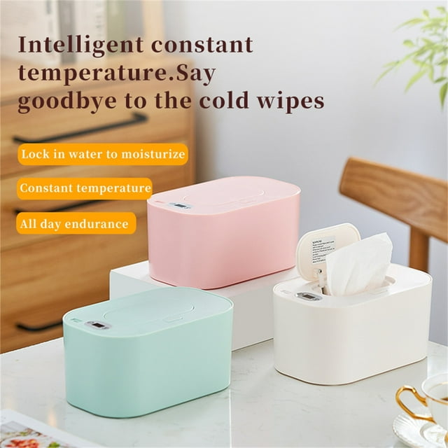 Xihbxyly Calentador Usb para Toallitas Húmedas, Función de Temperatura Constante, Diseño Portátil con Adaptador para Coche, Práctico Alimentador Usb, Ideal para Padres, Uso En Casa y Coche, Incluye 1