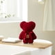 thumbnail image 4 of Baño Set de Regalo Encantador Oso Corales Terciopelo Toalla Caja de Regalo 40 * 30cm Set de Toallas de Baño, 4 of 6