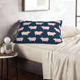 thumbnail image 6 of Lsque Pig 1 Pattern Pillow Case – Soft & Cozy Throw Pillow Cover, Hypoallergenic Cushion Case for Sleeping Women with Envelope Closure-20"x30", 6 of 6