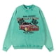 thumbnail image 5 of Sudadera con capucha vintage desgastada para hombre, ropa de otoño de algodón, holgada, de gran tamaño, informal, con estampado de la situación actual, 5 of 5