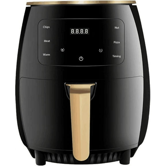 Air Fryer, 4.5 Liters Electric Hot Air Fryers for Roasting, Baking And Grilling, 8-in-1 Digital Touch Screen, Nonstick Frying Pot Oil-less Cooker