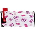 thumbnail image 5 of Coolnut Mailbox Cover Girly Eyes and Lips Beauty Post Mail Box Cover Magnetic Mail Wraps Cover Standard Size 20.7" L x 18" W, 5 of 5