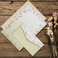 thumbnail image 5 of Dvruxg 3 Pcs Cartoon Animals and Plants Letter Paper Set Letter Papers Kit Wedding Acceptance Wedding Invitation Card Cartoon Envelopes Colored Envelope Envelop for Writing Paper, 5 of 5