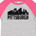 thumbnail image 4 of Inktastic Pittsburgh Skyline Grunge Boys or Girls Toddler T-Shirt, 4 of 5