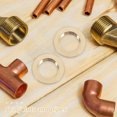 thumbnail image 2 of 6pcs Fitting Hex Lock Nut Thread Pipe Fitting Locking Nuts Brass Nut Inserts Female Thread Brass Pipe Fitting Bathroom Lock Nuts Lock Nut, 2 of 8
