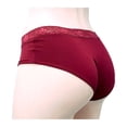thumbnail image 2 of Bóxer Secret Treasures para Mujer, Vino Microfibra Talla EG, 2 of 4
