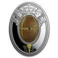thumbnail image 1 of 2018 Niue Silver Imperial Fabergé Eggs (Karelian Birch Egg), 1 of 5
