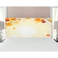 thumbnail image 1 of Fall Headboard, Soft Image of Faded Shedding Fall Leaves from Tree Motion in Nature Concept Print, Upholstered Decorative Metal Bed Headboard with Memory Foam, Full Size, Multicolor, by Ambesonne, 1 of 4