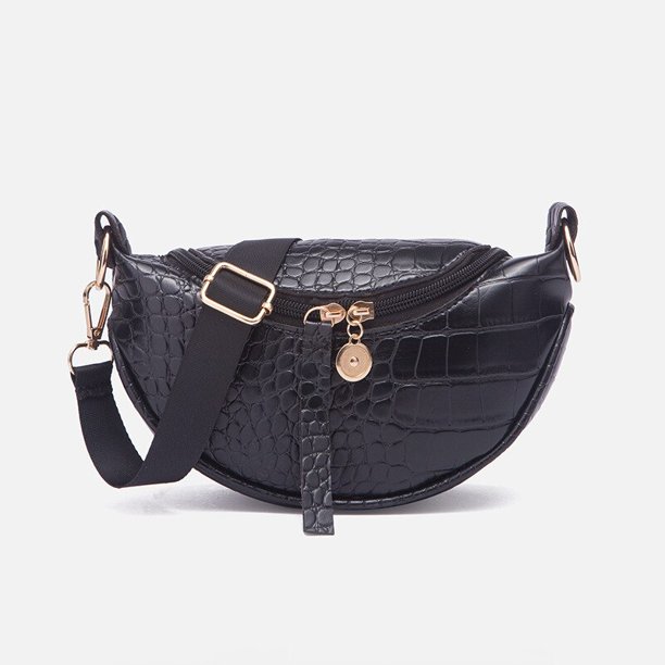 Bolso cruzado de piel sintética para mujer, bandolera de hombro de Color sólido, a la moda, 2023 Fivean unisex