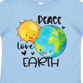 thumbnail image 4 of Inktastic Earth Day Peace Love Earth Boys or Girls Toddler T-Shirt, 4 of 5