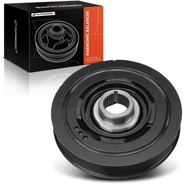 A-Premium Engine Harmonic Balancer Crankshaft Pulley Compatible with Honda CR-V 2015-2019, Accord 2013-2017 & Acura TLX 2015-2020, ILX 2016-2017/2019-2020, DOHC L4 2.4L, Replace# 138105A2A01