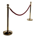 thumbnail image 3 of Yingyy Rope Barriers - Heavy Duty Crowd Control Stanchions 2m Red, 3 of 8