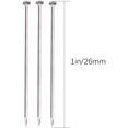 thumbnail image 2 of 1000 Pieces 1 Inch Sewing Pins Head Pins Fine Satin Pin Straight for Dressmaker Jewelry Craft Sewing Projects, 2 of 5