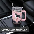 thumbnail image 7 of Insulated Dog Lover Tumbler for Women - 40oz Leakproof Travel Mug with Handle & Straw - Cute Puppy Gift Coffee Cup, 7 of 7