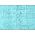 thumbnail image 1 of Ahgly Company Indoor Rectangle Persian Light Blue Traditional Area Rugs, 2' x 4', 1 of 4