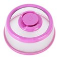 thumbnail image 1 of Couvercle de Plat Plat de Récipient Alimentaire Serré, Couvercle de Scellant Alimentaire sous Vide BPA-Free Réutilisable Couvercle de Scellant Alimentaire sous Vide pour Restaurant pour Cuisine Violet, 1 of 8