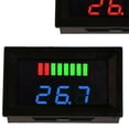 thumbnail image 3 of LED Digital Voltmeter Battery Fuel Gauge Suitable for Marine Motorcycle 12V-72V, 3 of 6