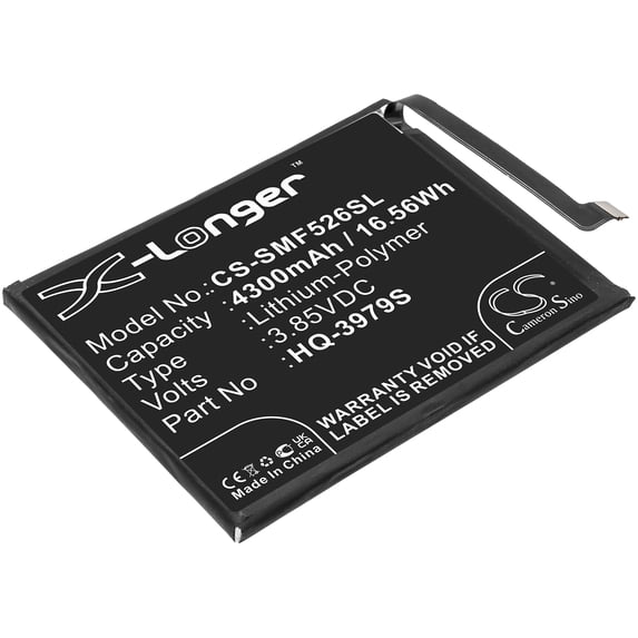 4300mAh HQ-3979S Battery for Samsung Galaxy F52 SM-E5260 Galaxy F52 5G 2021