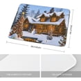 thumbnail image 2 of Christmas Mouse Pad, 8x10 inch, Non-Slip Rubber Mousepad with Stitched Edge, 2 of 7