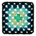 thumbnail image 2 of Red Heart™ Granny Square 250g Black - Cyber Leaf, 2 of 2