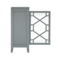 thumbnail image 5 of Linon Durable Fetti Small Accent Cabinet, Wood Gray, 5 of 15
