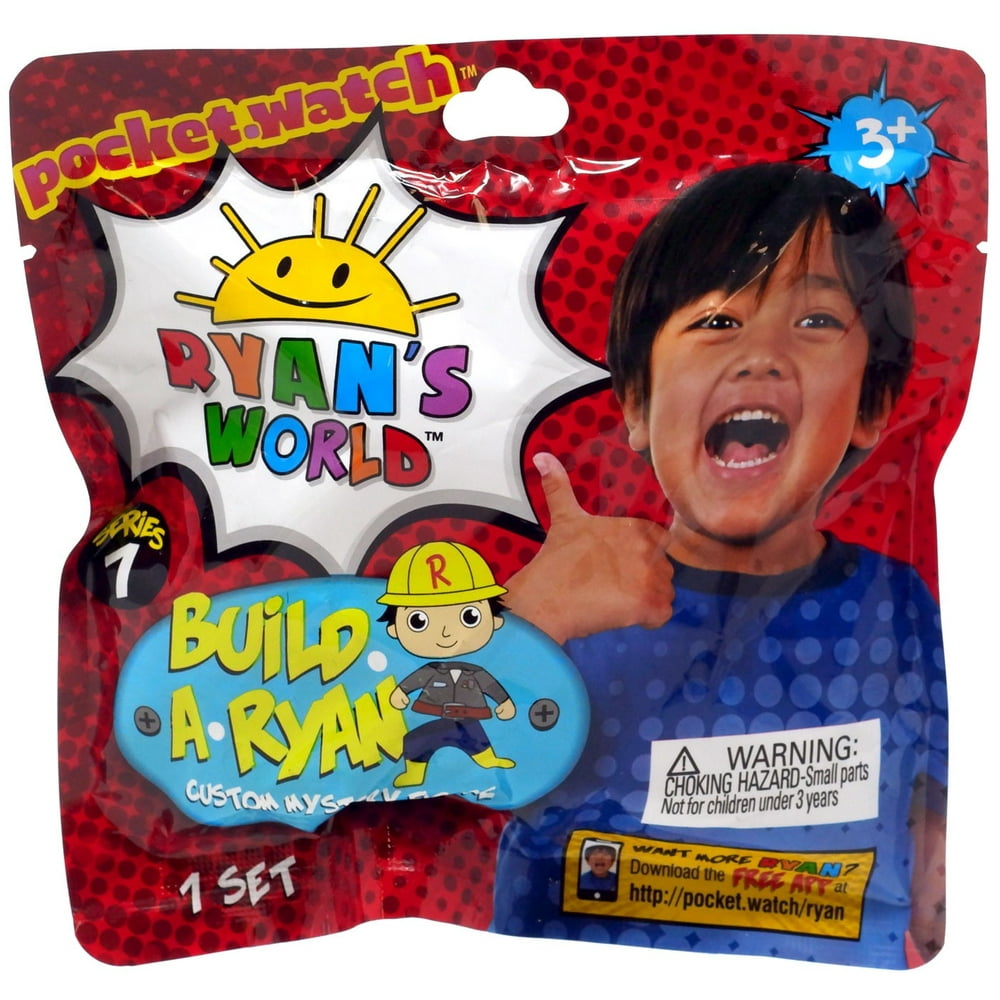 Ryan's World Series 1 Build a Ryan Custom Mystery Figure Mystery Pack