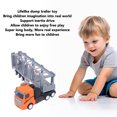 thumbnail image 3 of Simulation Inertial Plastic Lengthening Model Transport Truck Toy For Perfect Children Boy Gift, 3 of 8