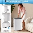 thumbnail image 4 of PYY 12000 BTU Portable Air Conditioner Cools Up To 800 Sq Ft, Ultra Quiet AC Unit For Bedroom, Home Office With Remote Control, 380 CFM Fast Cooling Floor Air Conditioner, 4 of 11