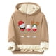 thumbnail image 2 of Sudadera con capucha para hombre, informal, a la moda, con estampado, de felpa, de manga larga, con bolsillo, de poliéster, 2 of 5