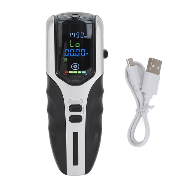 Medidor De Potencia óptica Portátil Probador De Atenuación De Fibra óptica Recargable Rango De Medición -70-6dBm 400mAh Batería De Litio Pantalla LCD Pruebas De Precisión