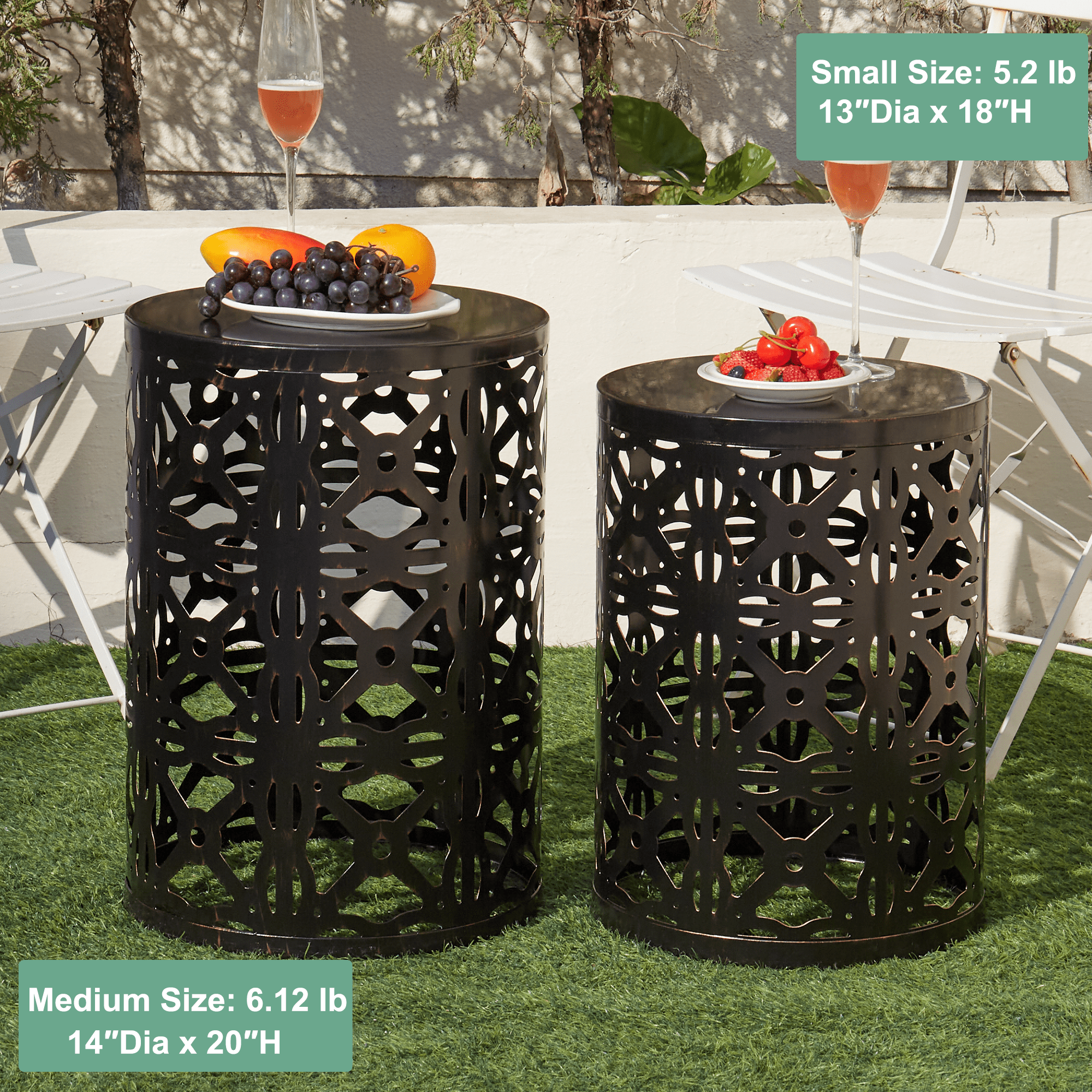 WM25S3BRONZE End Tables