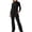 A-Black, variant on Toddler Girls Snow Bib Overalls, Kids Warm Insulated Ski Pants with Adjustable Straps and Pockets for Winter Outdoor Snow Play Skiing and Snowboard