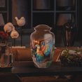 thumbnail image 5 of Yatskia Colorful Parrot Little Funeral Keepsake Urn for Ashes for Women, Large Cremation Burial Urns for Human Ashes Adult Man, (Classic 10 Inch and 3 Inch), 5 of 8