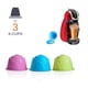 thumbnail image 3 of Filtro De Café Reutilizable Cápsula De Café Rellenable Colorida Tazas De Filtro Compatibles Con Café Universal Pod Para Dolce Gusto Speravity HA024832-01, 3 of 6