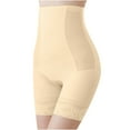 thumbnail image 2 of HUPOM Period Underwear For Women Silk Underwear For Women High waist Comfort Waist Solid Shaping & Control Beige XL, 2 of 4