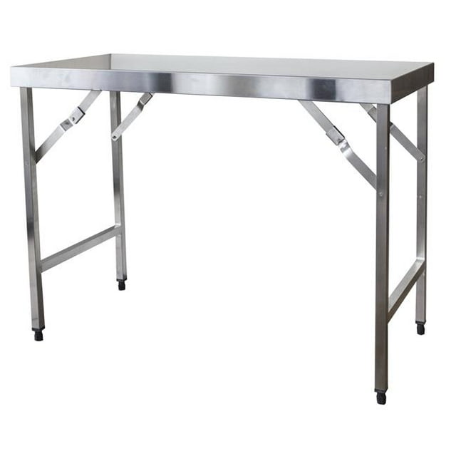 Sportsman Series SSTABLEFD Stainless Steel Portable Folding Work Table