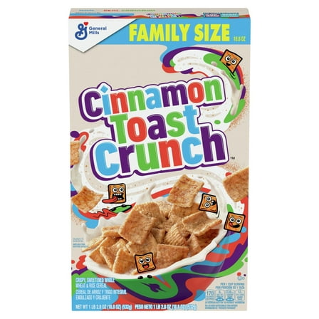 General Mills Cinnamon Toast Crunch Cereal Family Size