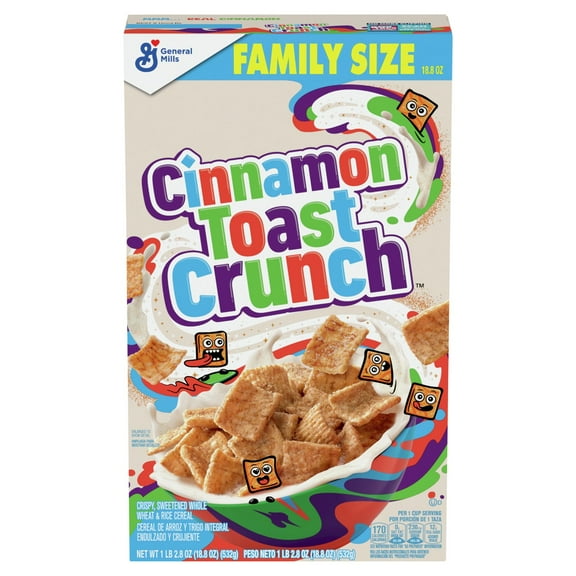 General Mills Cinnamon Toast Crunch Cereal Family Size